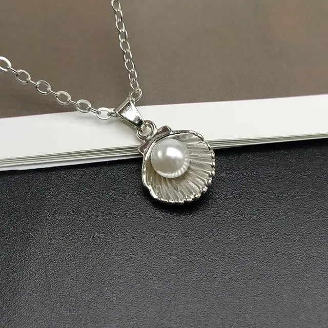 Shell Pearl Pendant - GlimmaStyle