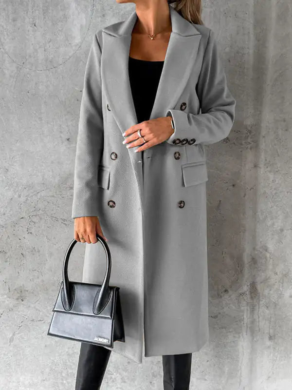 Business Casual Overcoat for Women - GlimmaStyle