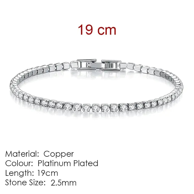 Fashion Multicolor Tennis Bracelet for Women - GlimmaStyle