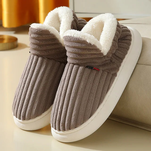 Warm Fur Slippers - GlimmaStyle