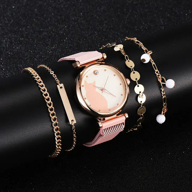 Fashion Watch Set for Women - GlimmaStyle