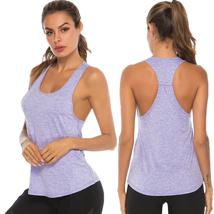 Running Vest Fitness Yoga Shirts - GlimmaStyle