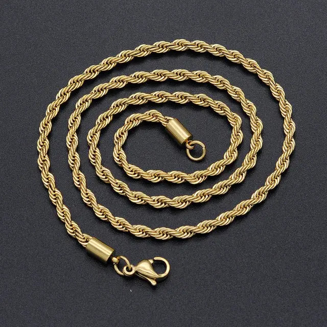 Rope Chain Women Necklace - GlimmaStyle