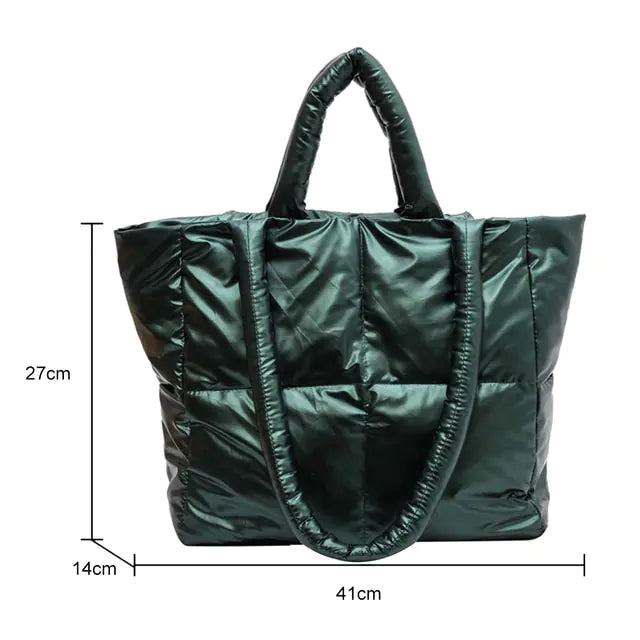 Fashion Large Tote Padded Handbags - GlimmaStyle