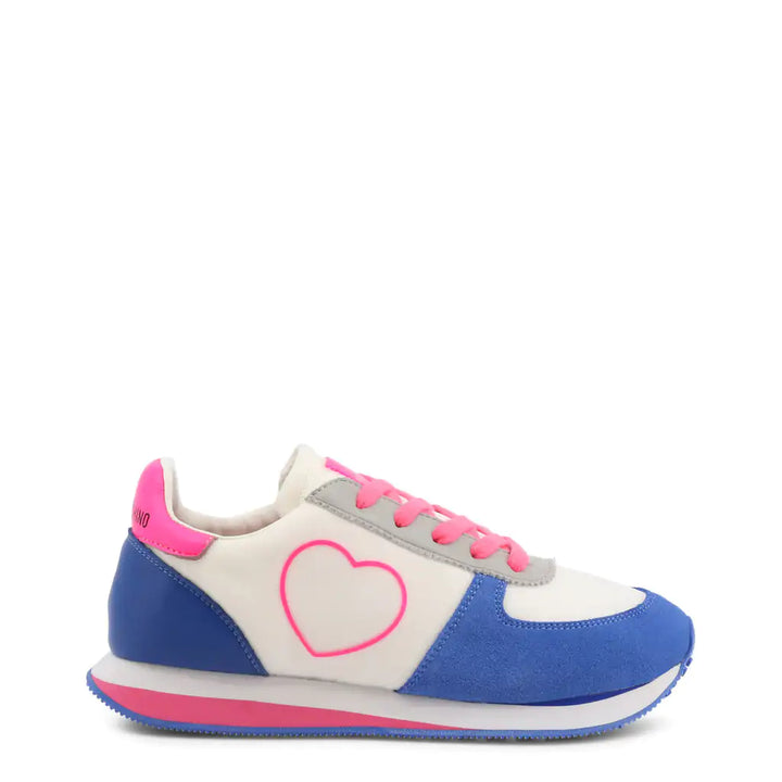 Blue Heart Sneakers - GlimmaStyle
