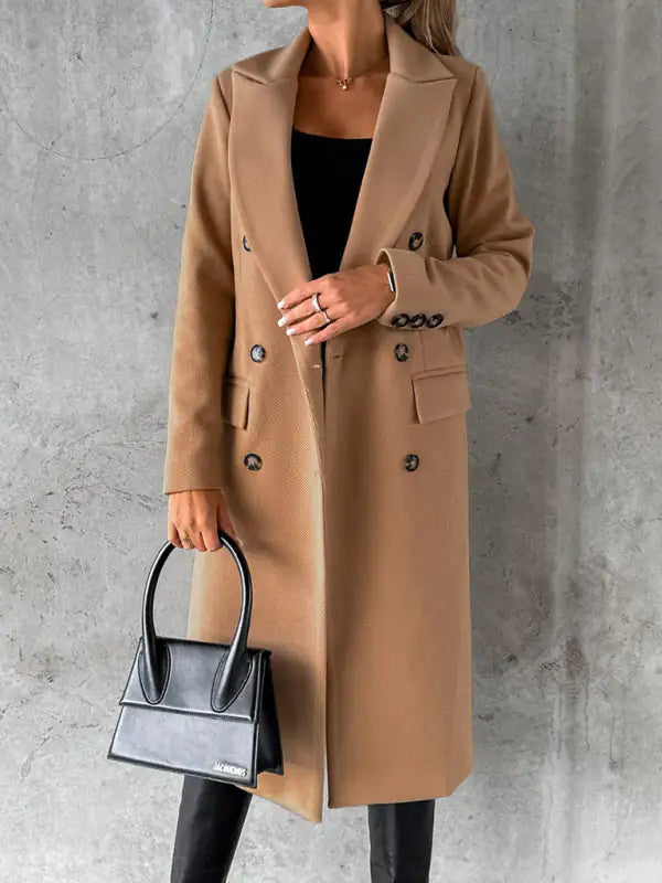 Business Casual Overcoat for Women - GlimmaStyle