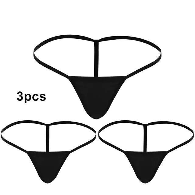 Womens Mini G-string Sexy T-back Thongs - GlimmaStyle