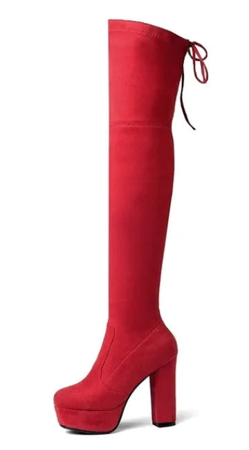 Women's Over the Knee Boots - GlimmaStyle