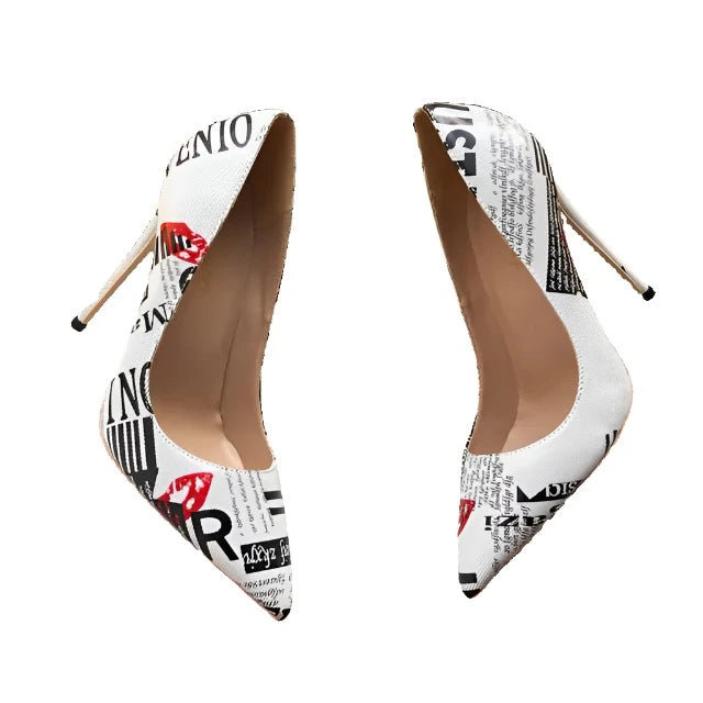 Pointy Toe High Heel Shoes - GlimmaStyle