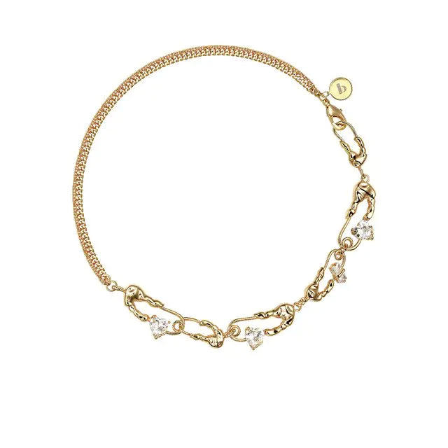 Short Collar Love Necklace - GlimmaStyle