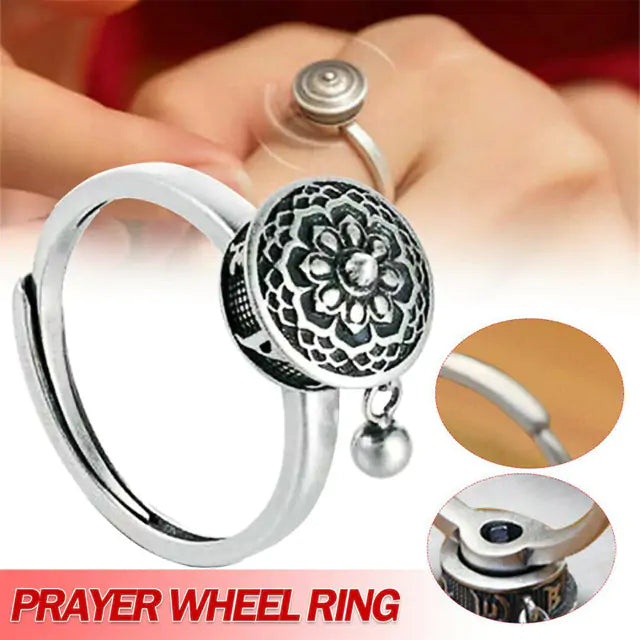 Rotating Four-Leaf Ring - GlimmaStyle