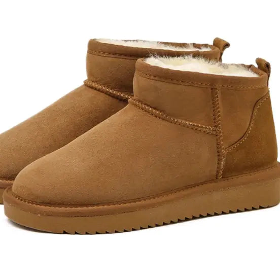 Sheepskin Snow Boots - GlimmaStyle