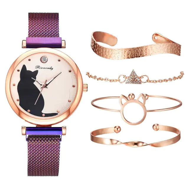 Fashion Watch Set for Women - GlimmaStyle