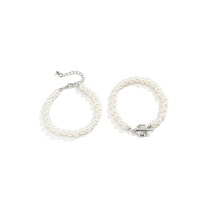 Two Piece Pearl Bracelet - GlimmaStyle