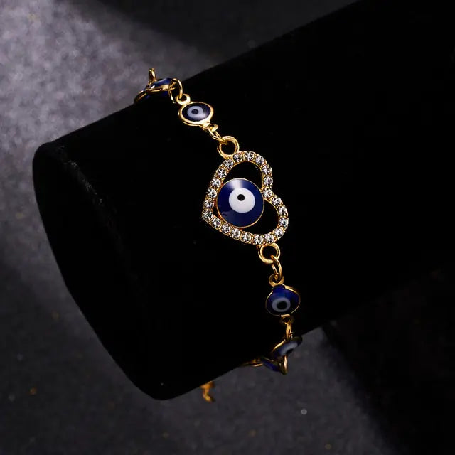 Classic Turkish Evil Eye Bracelet - GlimmaStyle