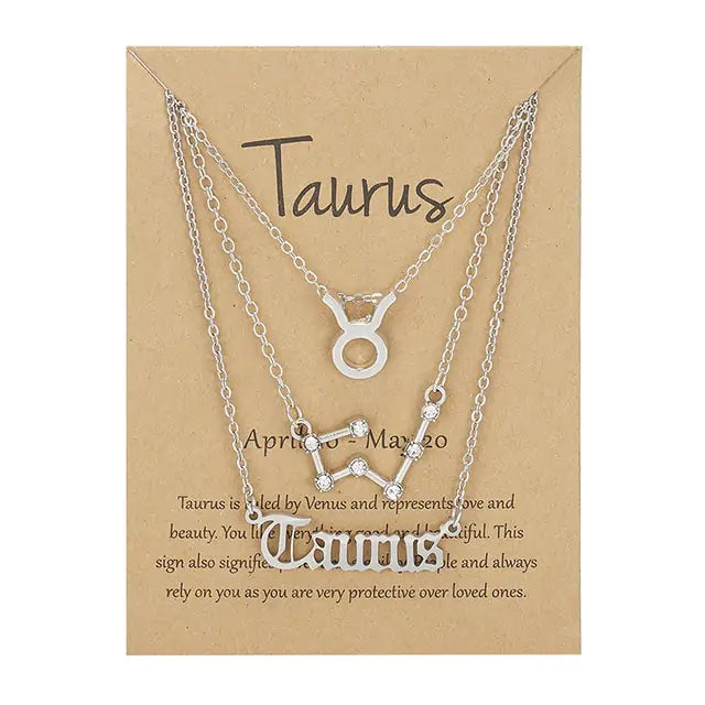 Zodiac Sign Necklace - GlimmaStyle