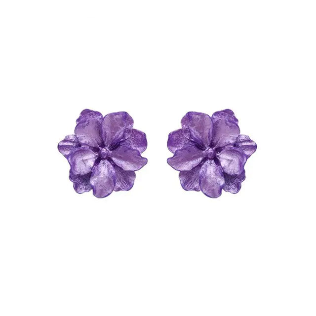 Flower Earring Modern Korean - GlimmaStyle