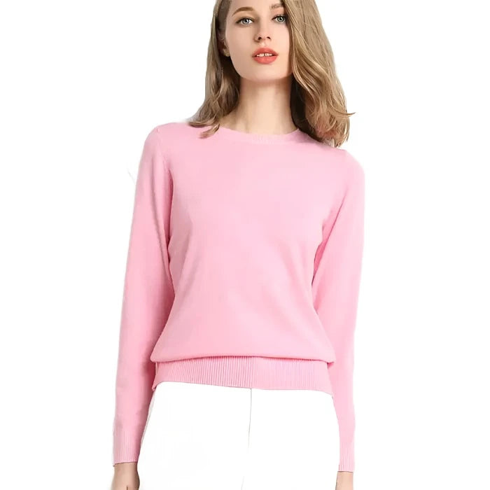 Knitted Pullover Women Sweater - GlimmaStyle