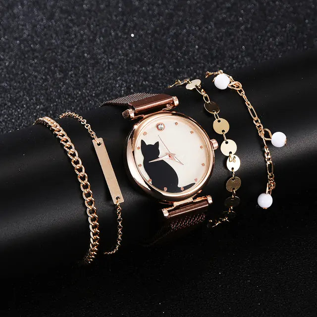 Fashion Watch Set for Women - GlimmaStyle