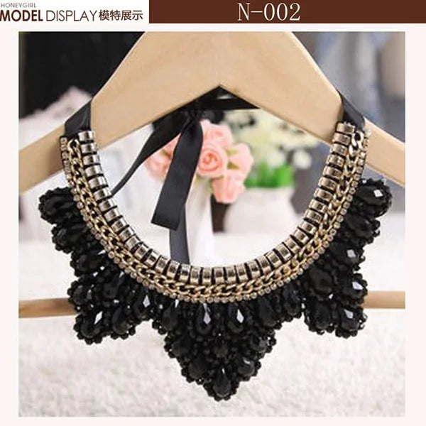 Fashionable Statement Choker Necklace - GlimmaStyle