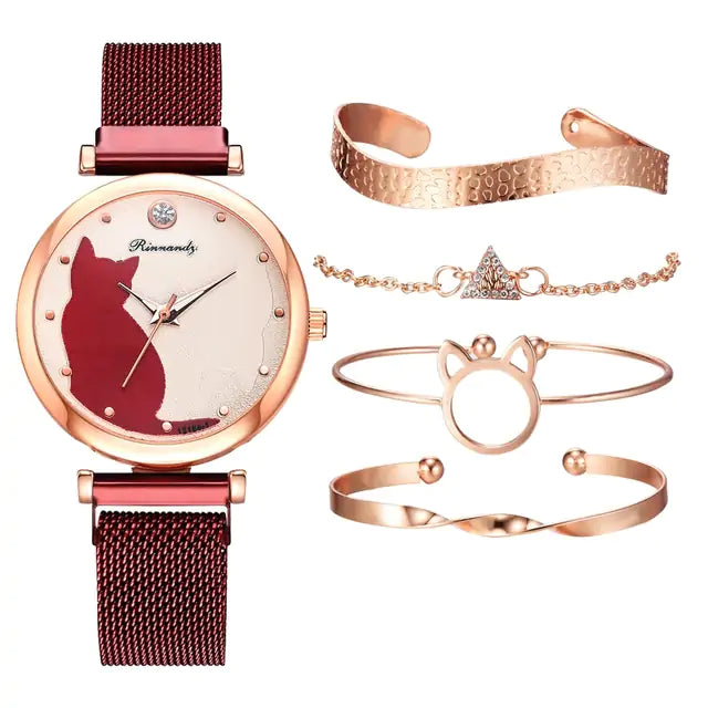 Fashion Watch Set for Women - GlimmaStyle