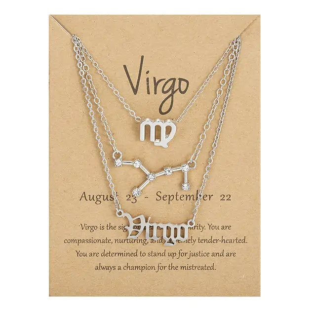 Zodiac Sign Necklace - GlimmaStyle