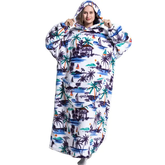 Oversized Wearable  TV Blankets - GlimmaStyle