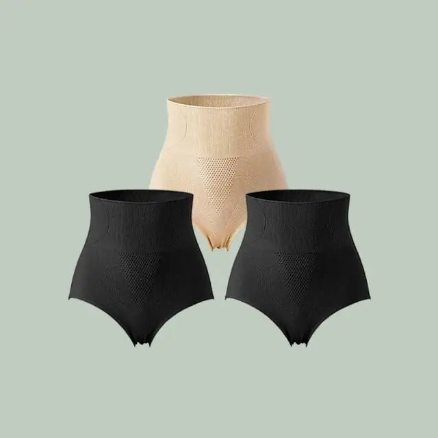 Kit w/ 3 ComfortPlus Modeling Panties Lift Butt and Lower Belly - GlimmaStyle