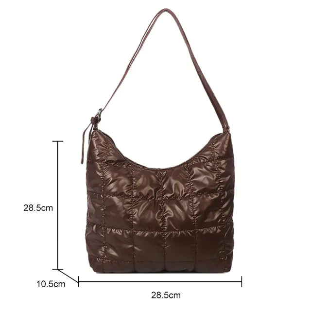 Fashion Large Tote Padded Handbags - GlimmaStyle