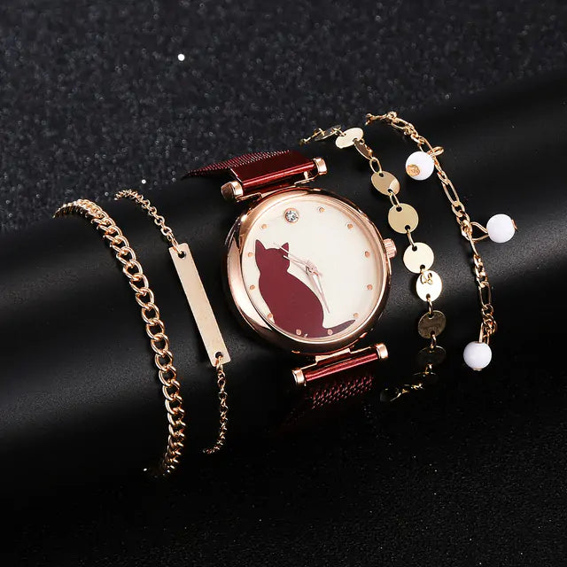 Fashion Watch Set for Women - GlimmaStyle