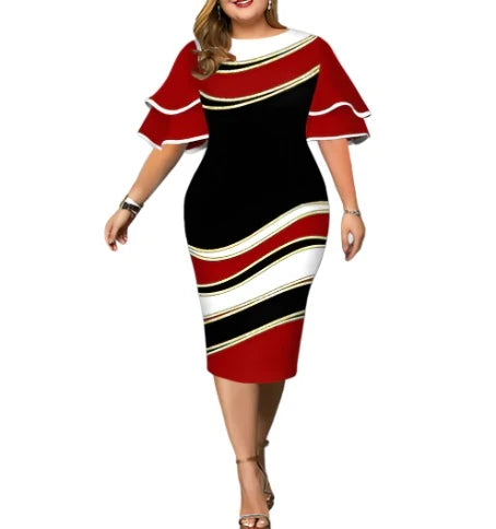 Elegant Dress Plus Size - GlimmaStyle