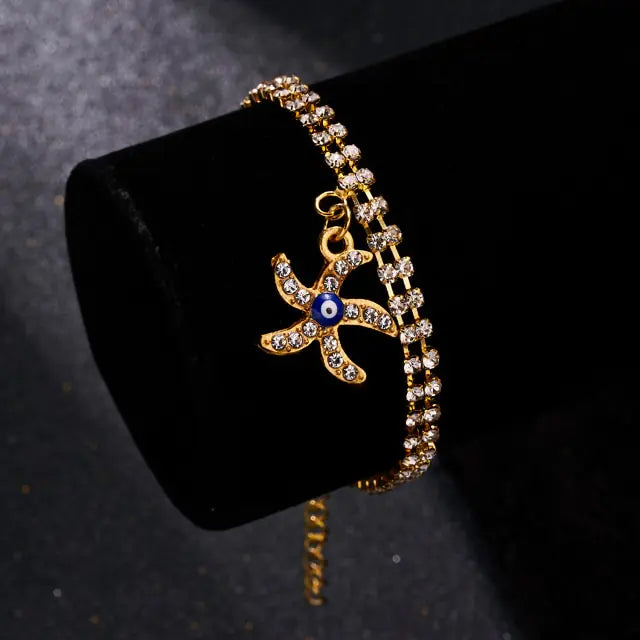 Classic Turkish Evil Eye Bracelet - GlimmaStyle