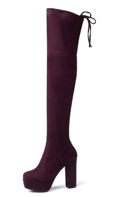 Women's Over the Knee Boots - GlimmaStyle