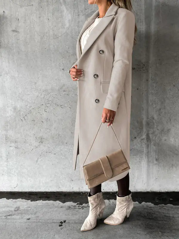 Business Casual Overcoat for Women - GlimmaStyle