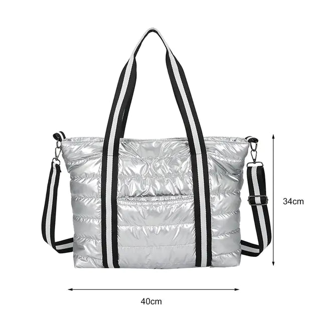 Fashion Large Tote Padded Handbags - GlimmaStyle