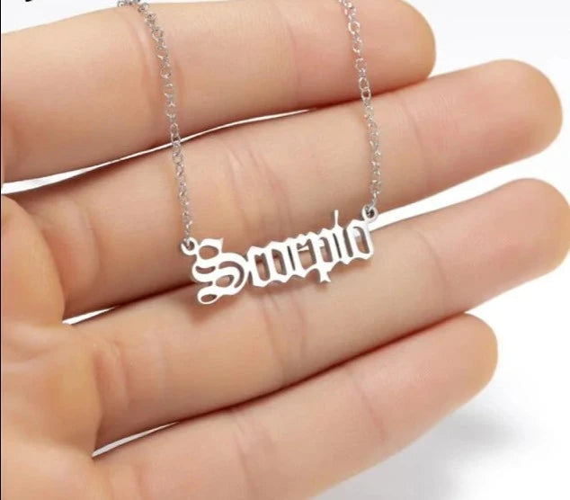 Star Sign Necklace - GlimmaStyle