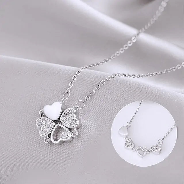 Delicate Girl Heart Necklace - GlimmaStyle