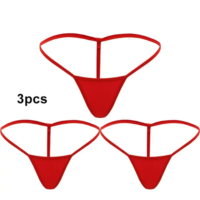 Womens Mini G-string Sexy T-back Thongs - GlimmaStyle