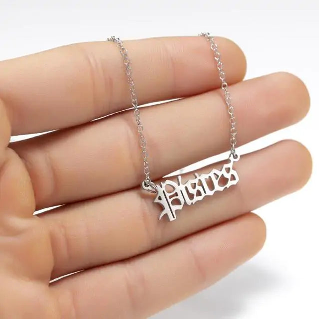 Zodiac Necklace Alphabet - GlimmaStyle