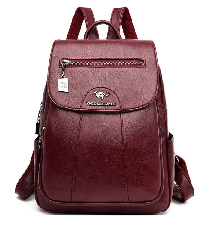 Leather Backpacks High Quality - GlimmaStyle