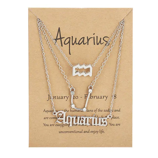 Zodiac Sign Necklace - GlimmaStyle