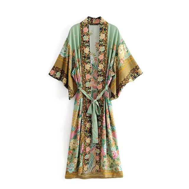 Queens Robe Beach Kimono - GlimmaStyle