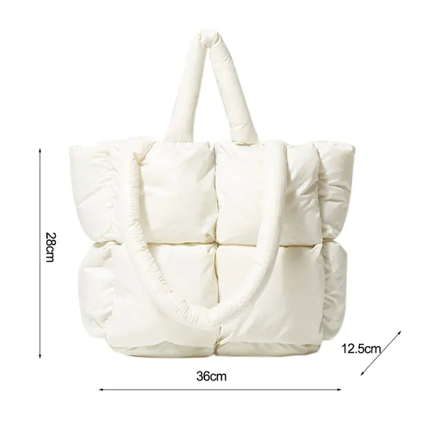 Fashion Large Tote Padded Handbags - GlimmaStyle