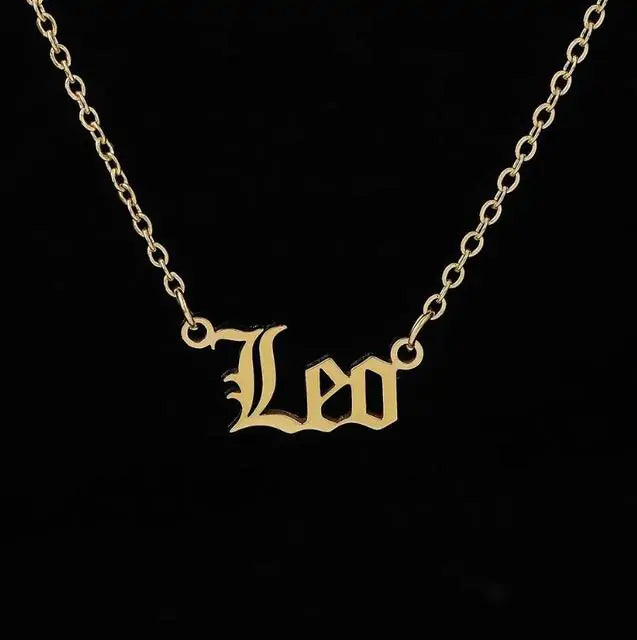 Rapper Letter Necklace - GlimmaStyle