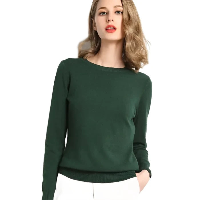 Knitted Pullover Women Sweater - GlimmaStyle