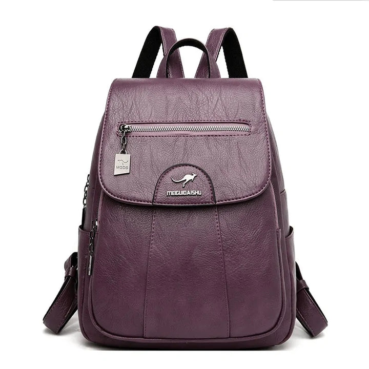 Leather Backpacks High Quality - GlimmaStyle