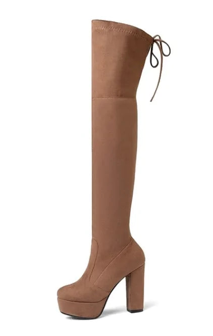 Women's Over the Knee Boots - GlimmaStyle