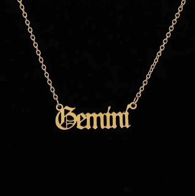 Rapper Letter Necklace - GlimmaStyle