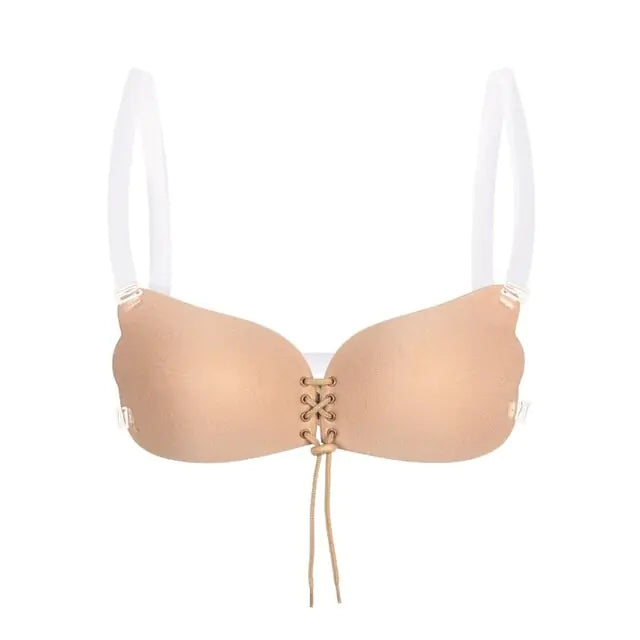 Invisible Push-Up Silicone Bra - GlimmaStyle