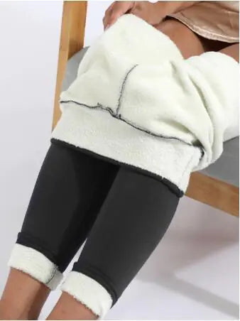 Thermal Fleece Winter Leggings - GlimmaStyle